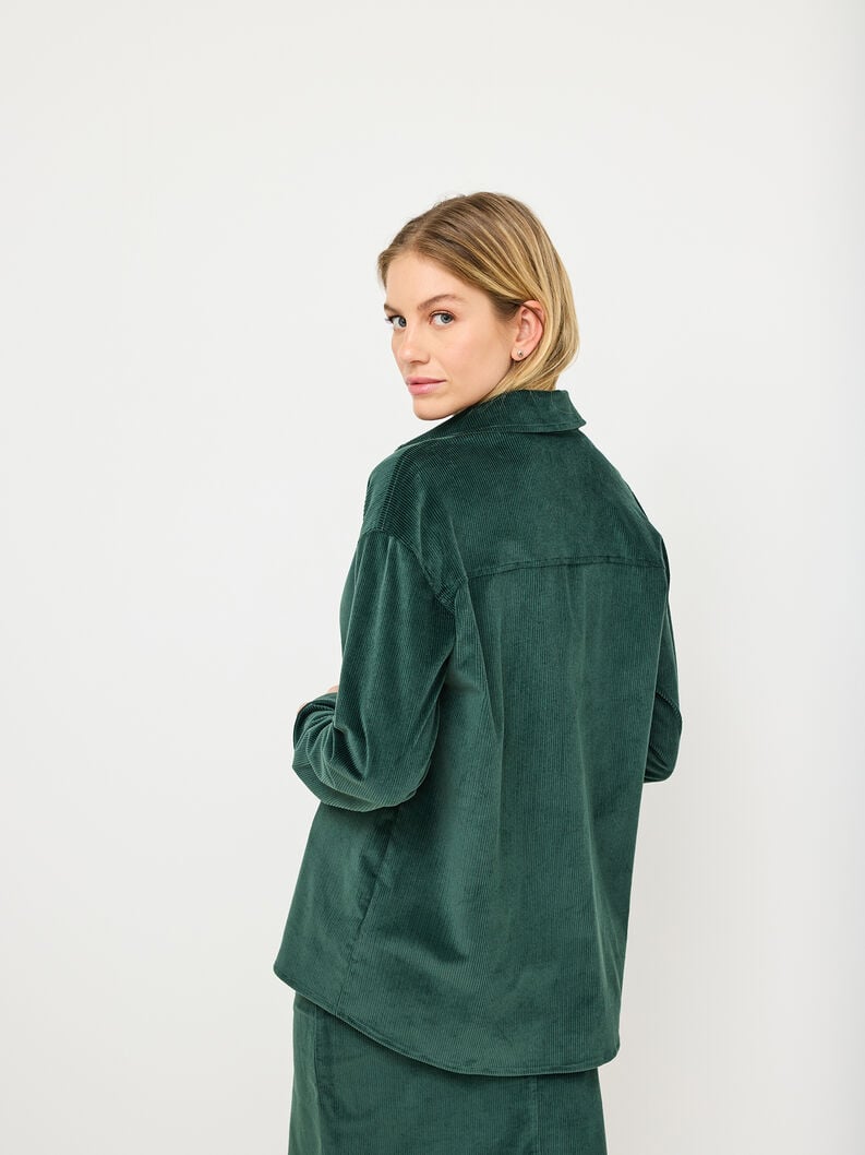 chemise blouse - vert taw1003-60049 acheter tamaris blazers chemisiers en ligne